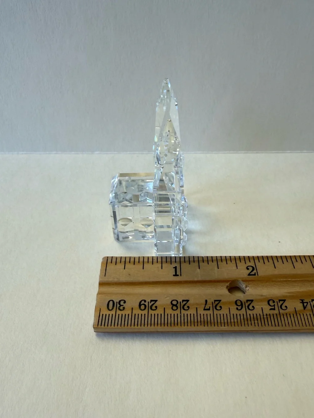 Swarovski Crystal Cathedral Church City Collectible Home Decor Figure - No Box.